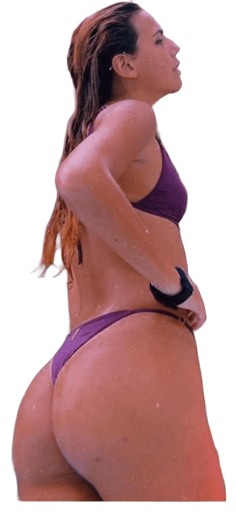Latina Cute Big Butt Stickers 