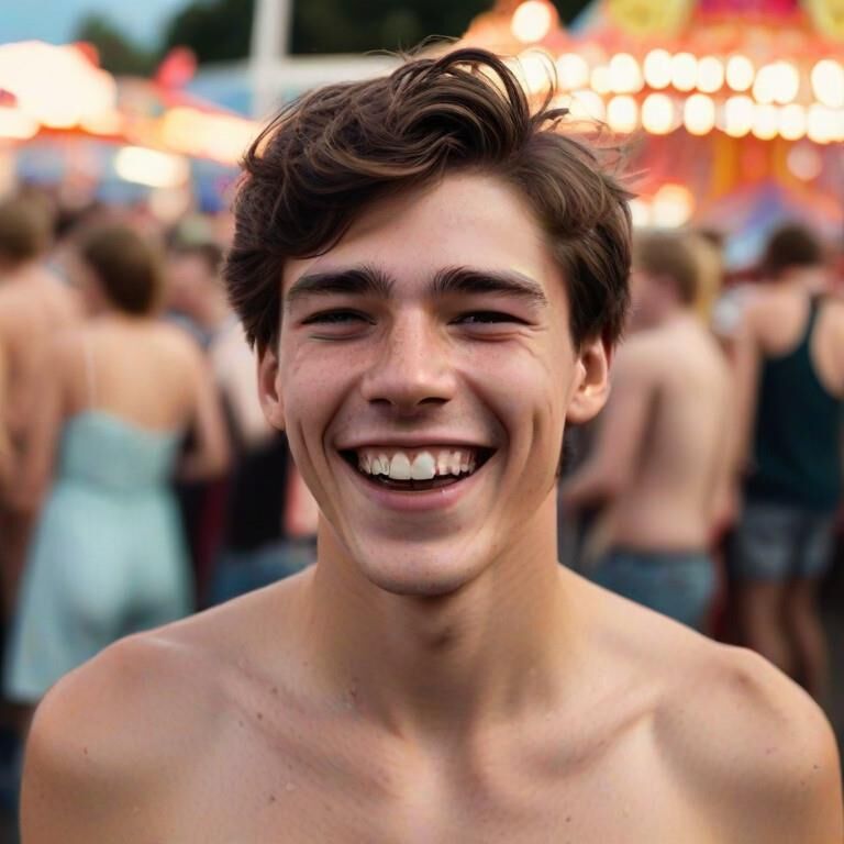 Garçon heureux