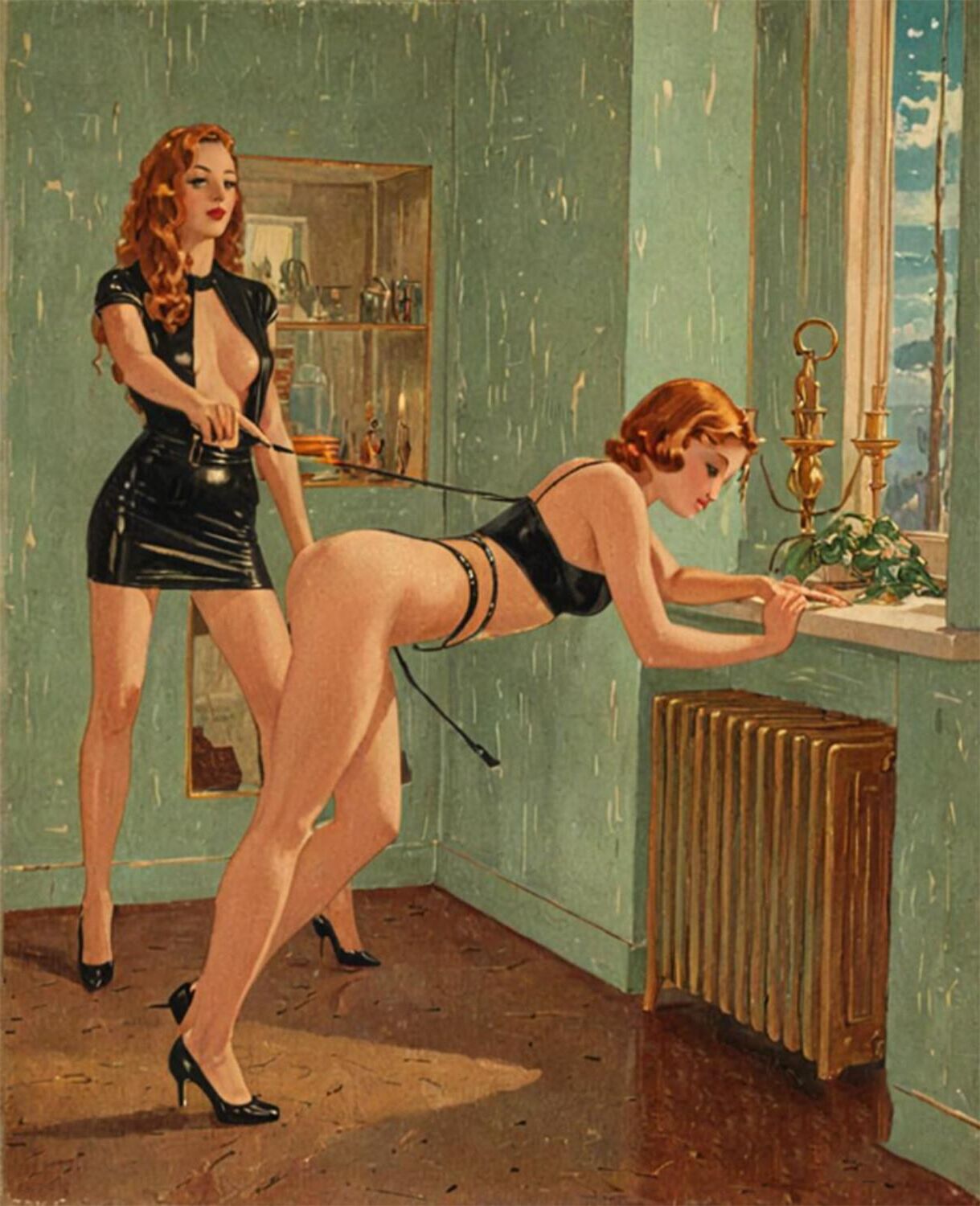 Domestic Discipline art
