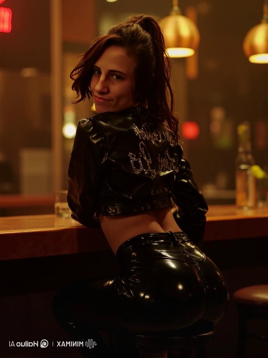Heißes Ai Fantasy Girl "Sexy Leder Liz"