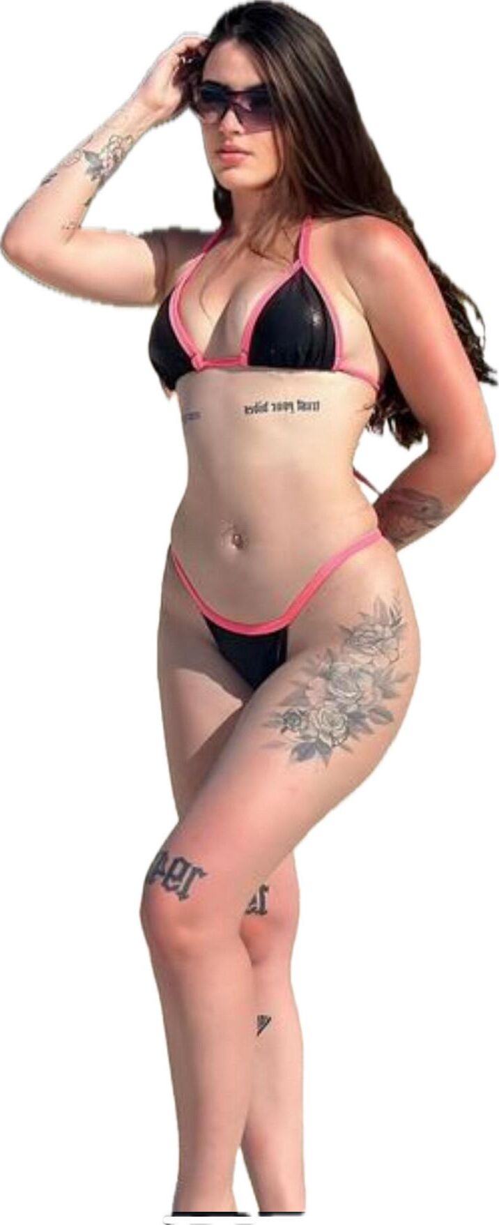 Latina Cute Big Butt Stickers 