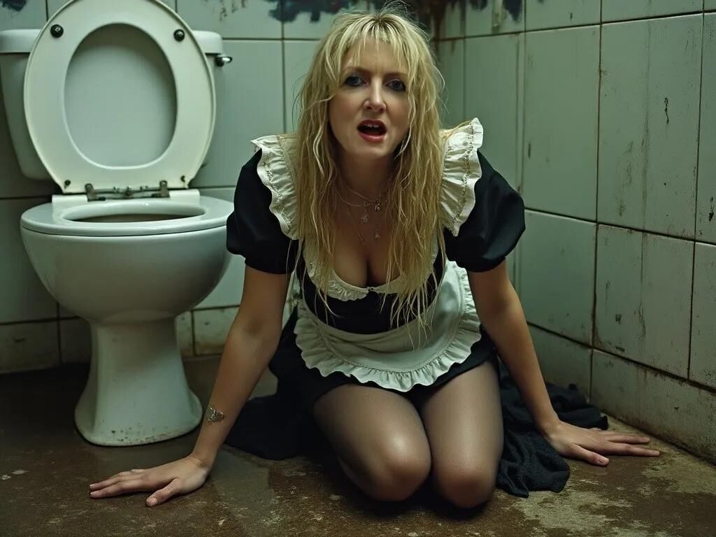 Powing provocando Milf Marie em apuros
