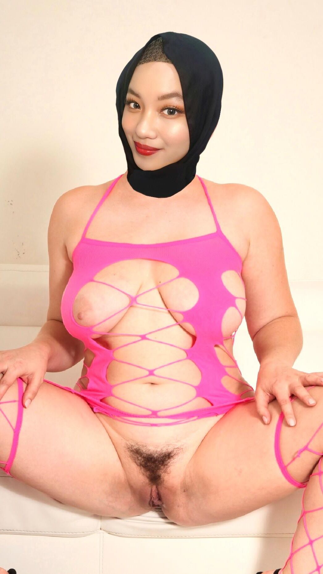 Faza Tazkia Ula Pink Outfit