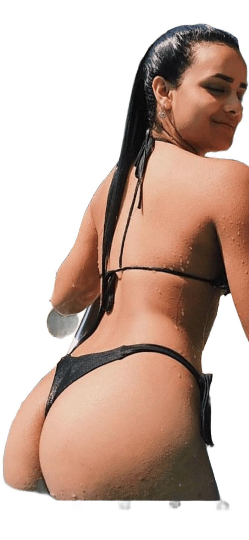 Latina Cute Big Butt Stickers 