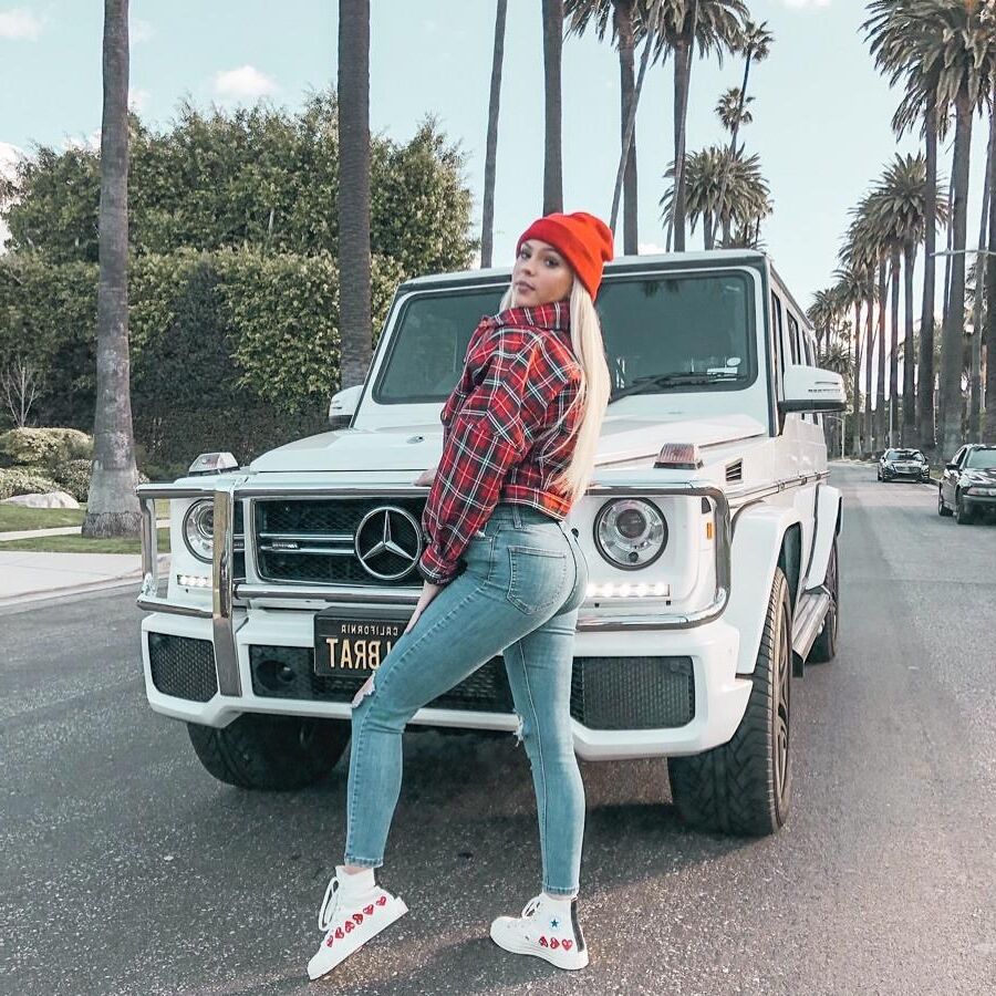 Jordyn Jones Hot Girl With Hot Cars