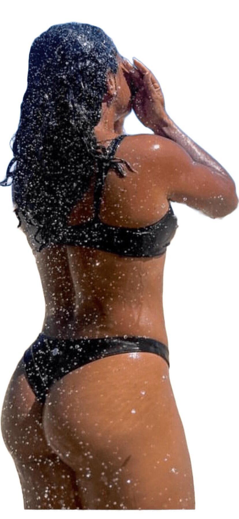 Latina Cute Big Butt Stickers 