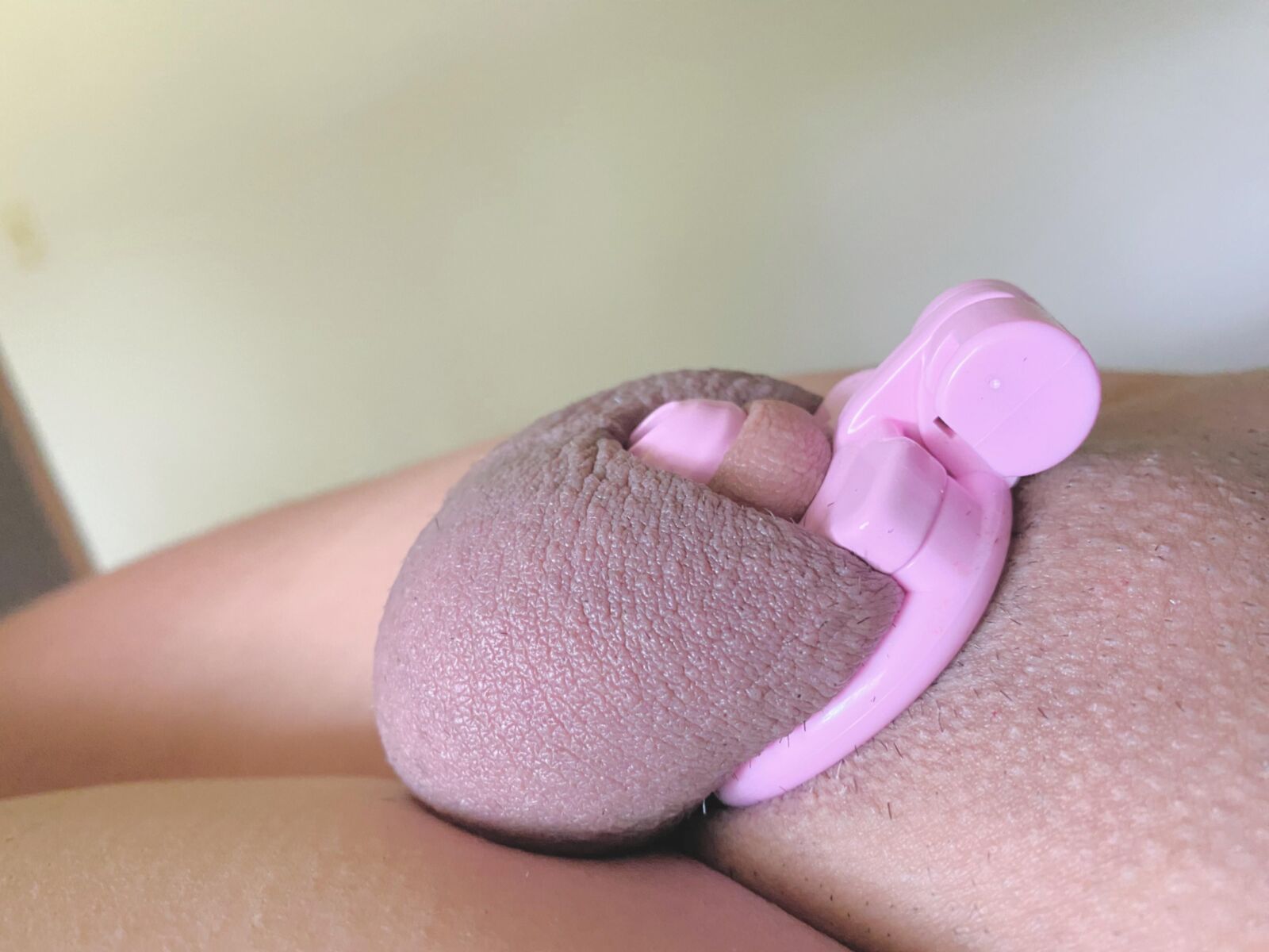 Chastity button
