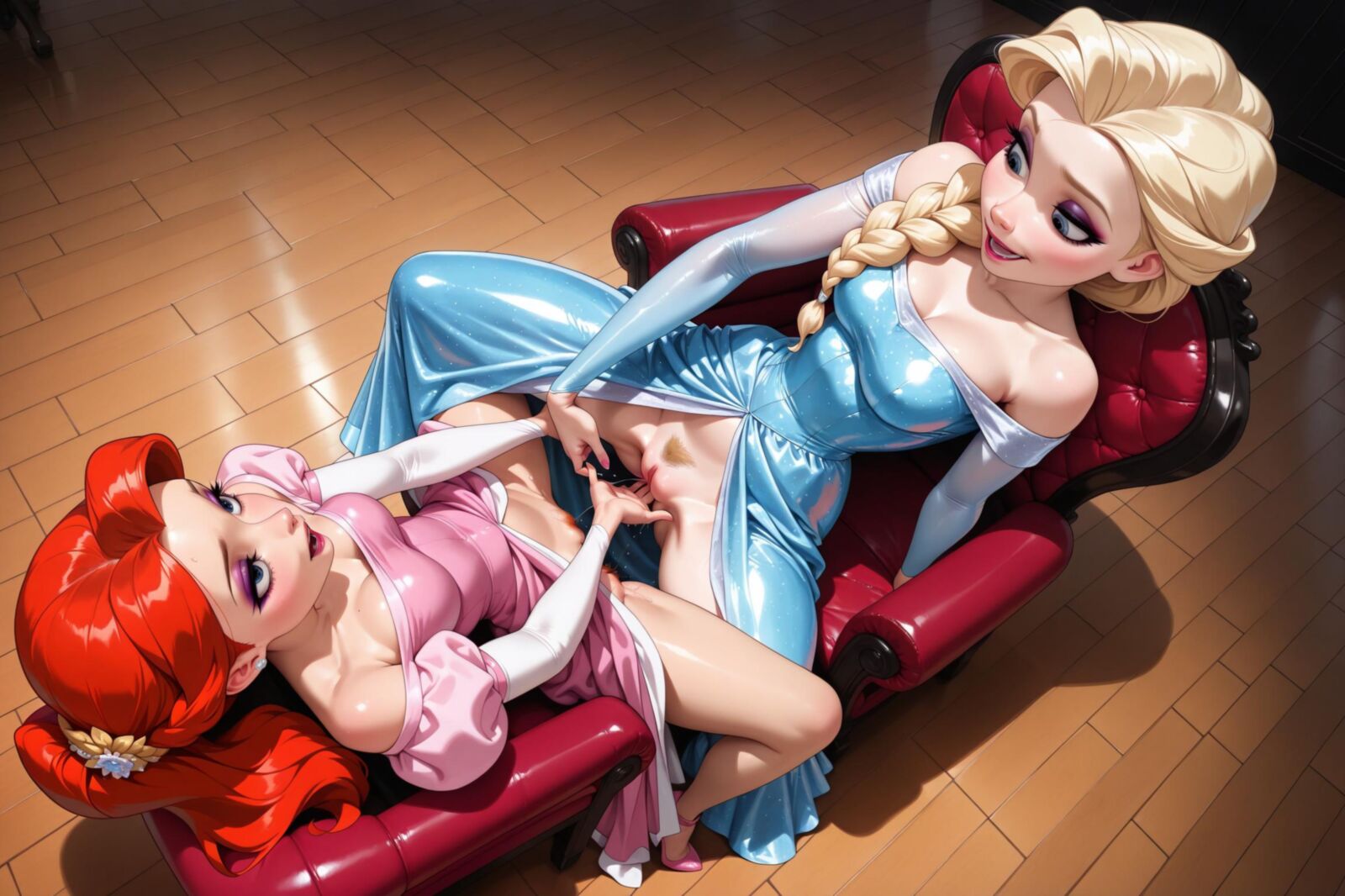 Prinzessin Playtime Elsa X Ariel