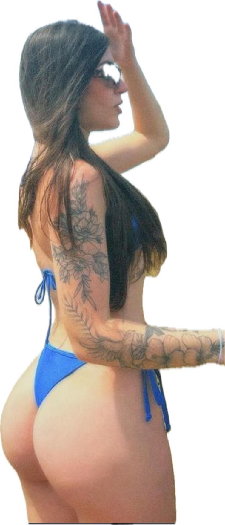 Latina Cute Big Butt Stickers 