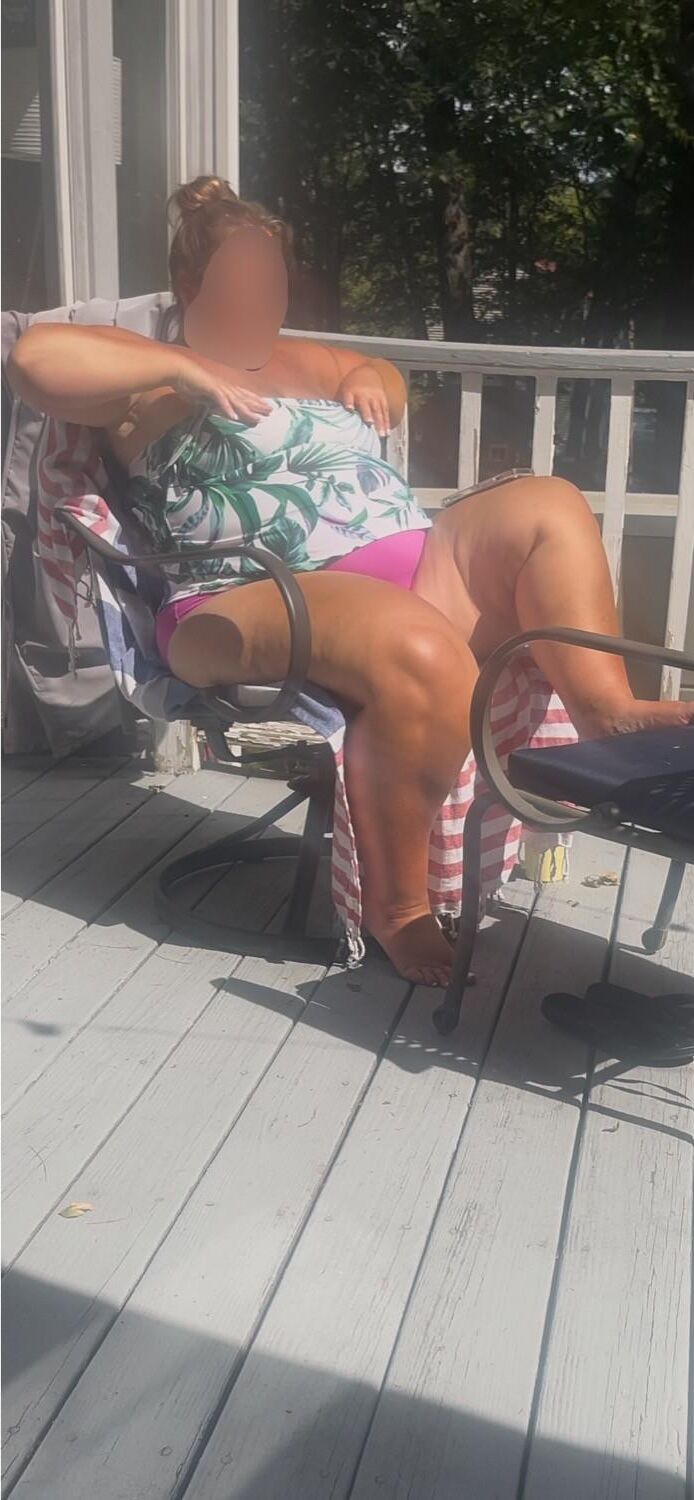Bbw big girl bathing suit 