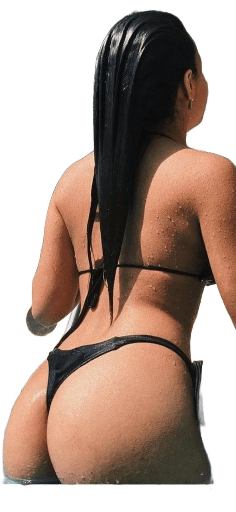Latina Cute Big Butt Stickers 