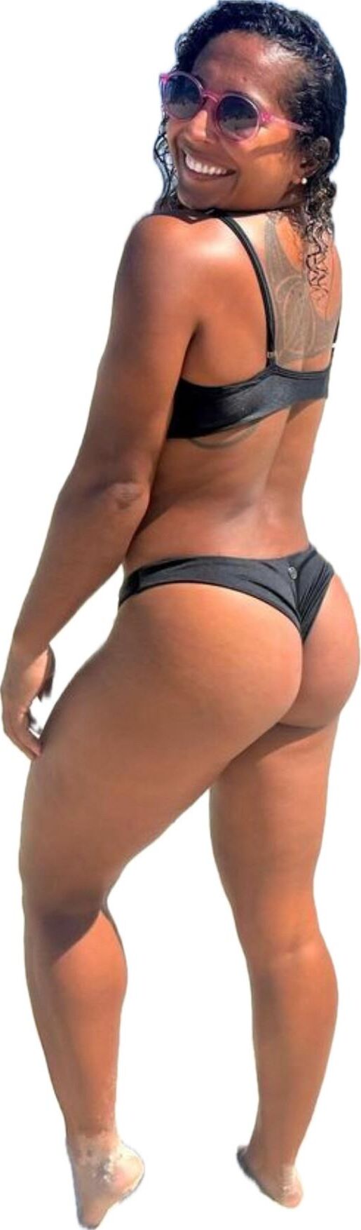 Latina Cute Big Butt Stickers 