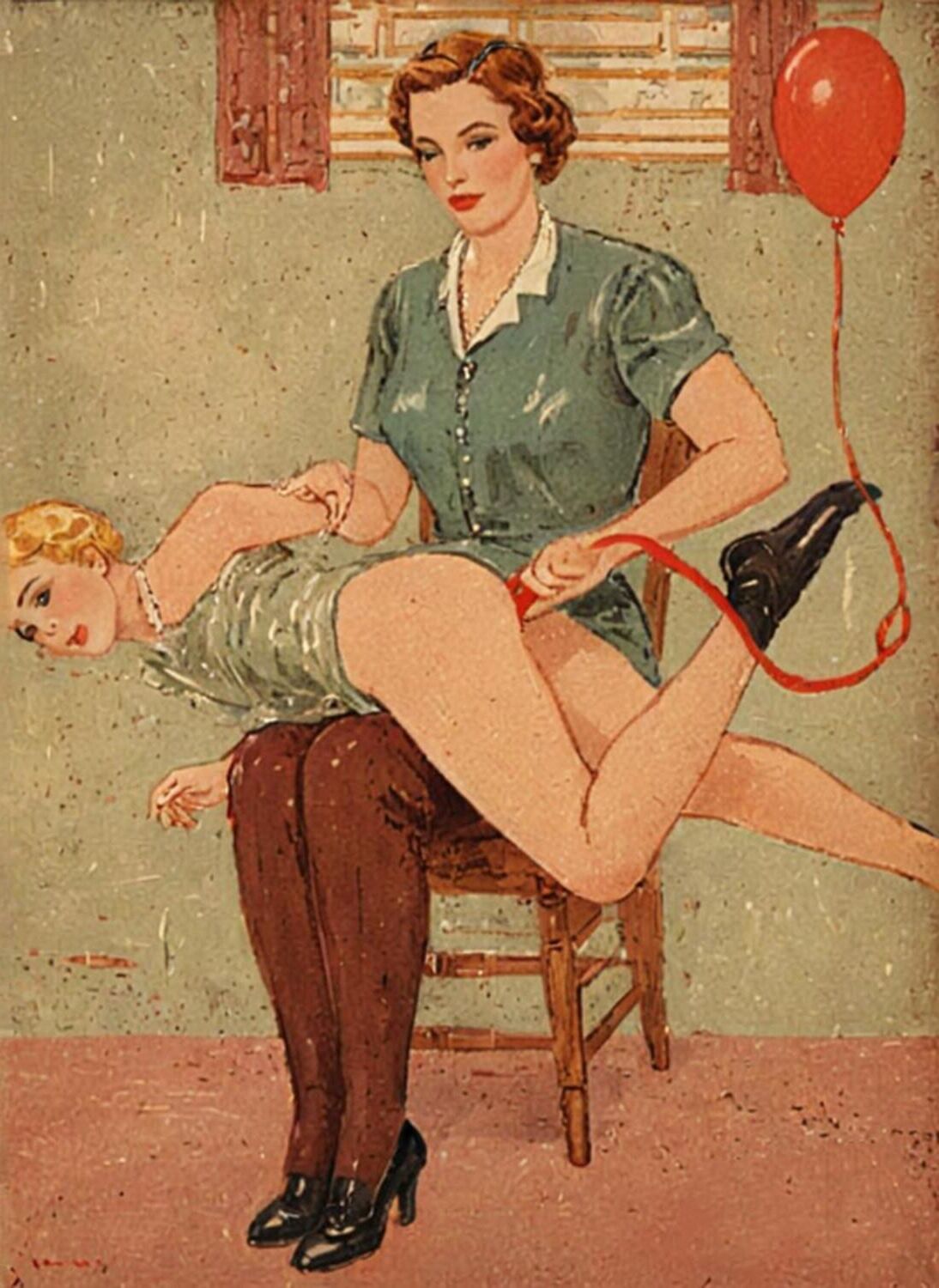 Domestic Discipline art