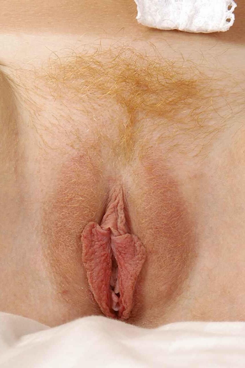 Volcado en pelirroja al azar