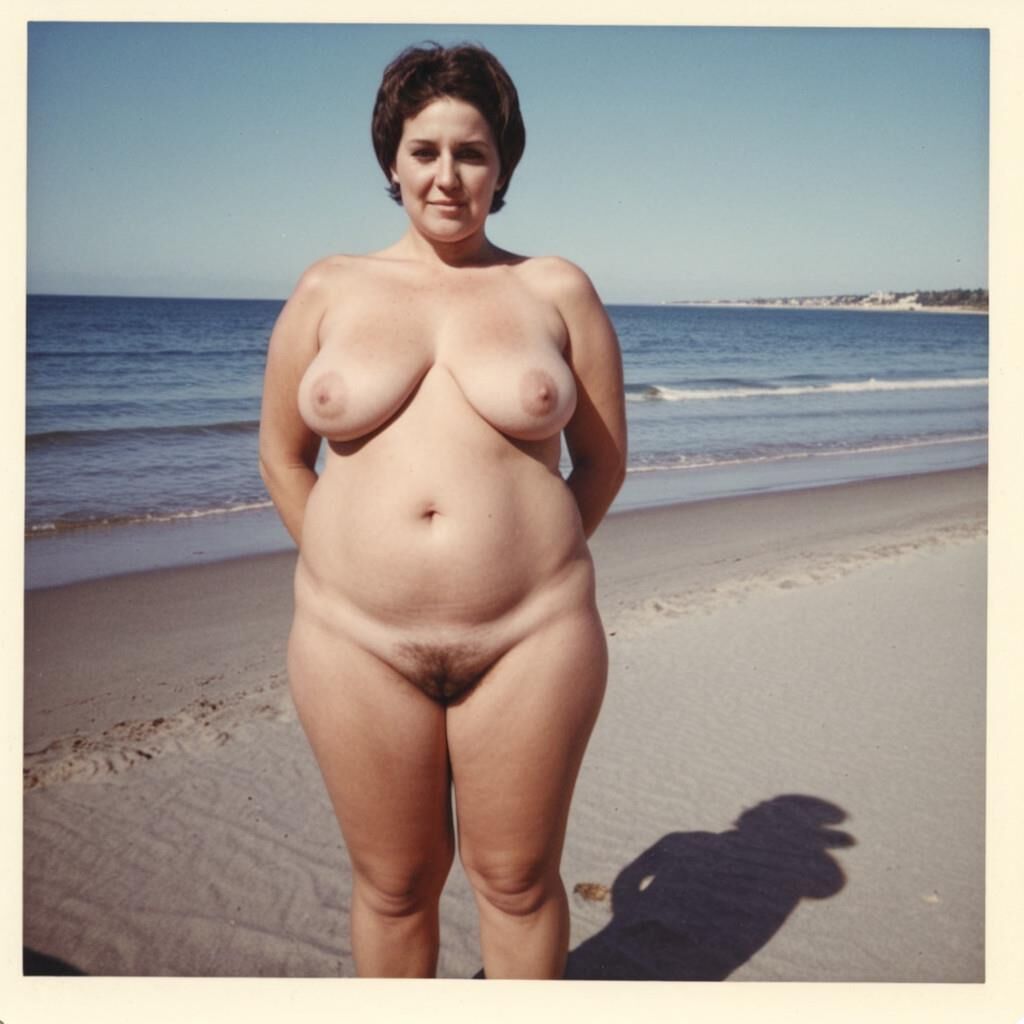 Retro vollbusige Strandbabes