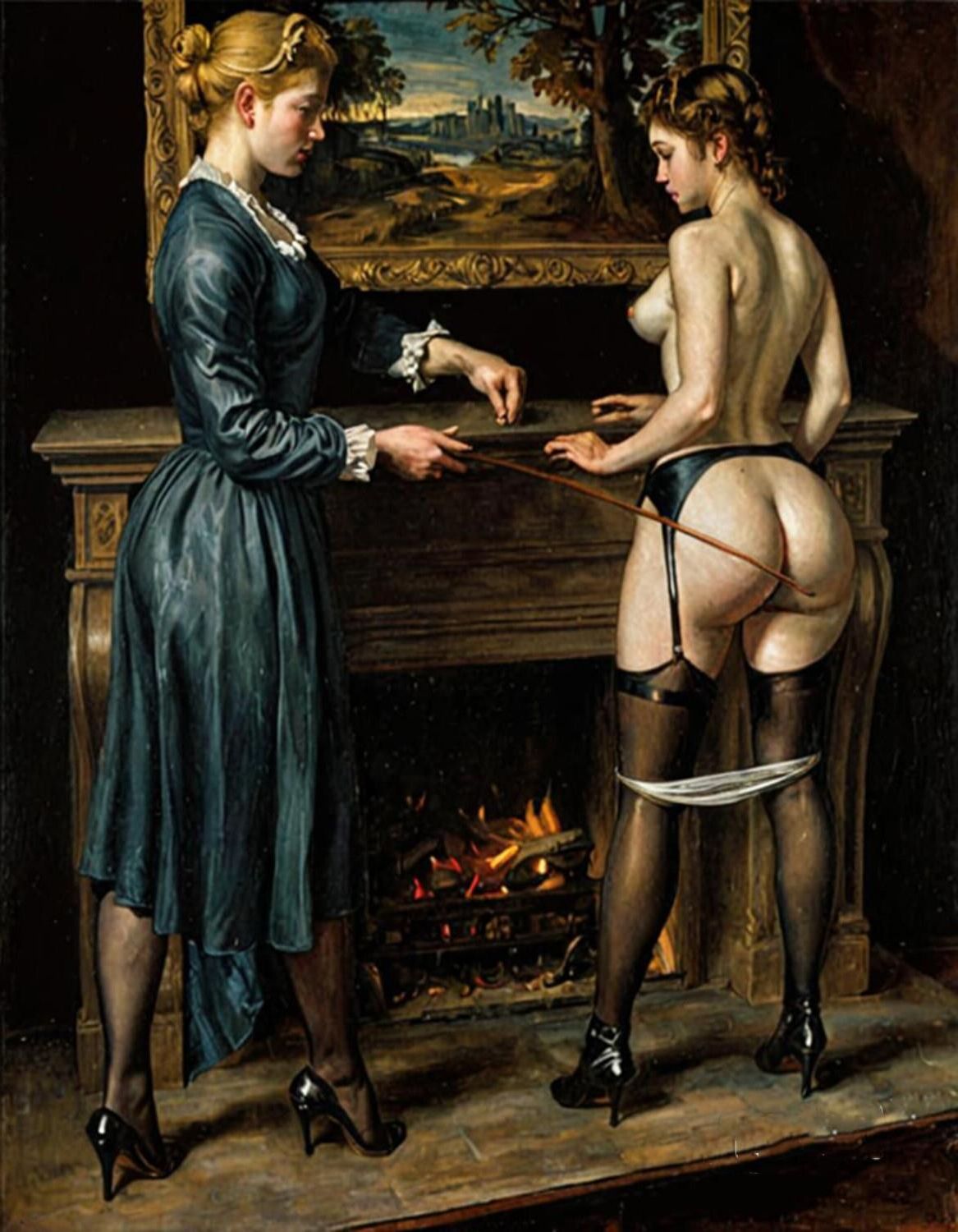 Domestic Discipline art