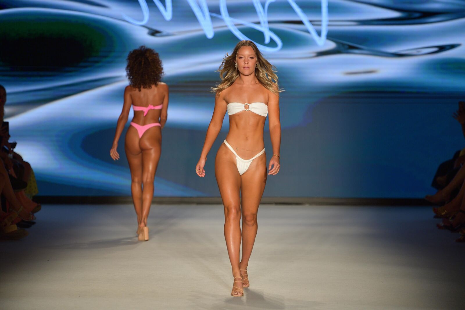 Olivia Ponton VDM the label runway show in Miami July , 
