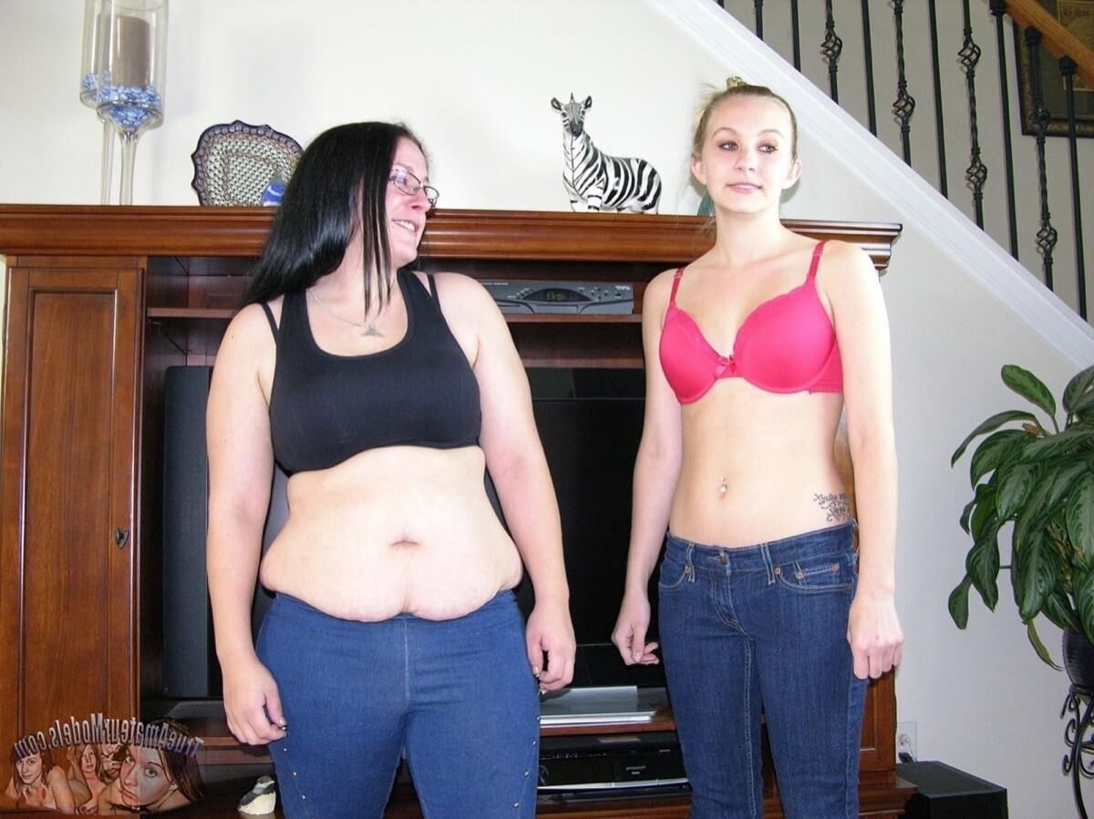 Crystal and friend comparing 