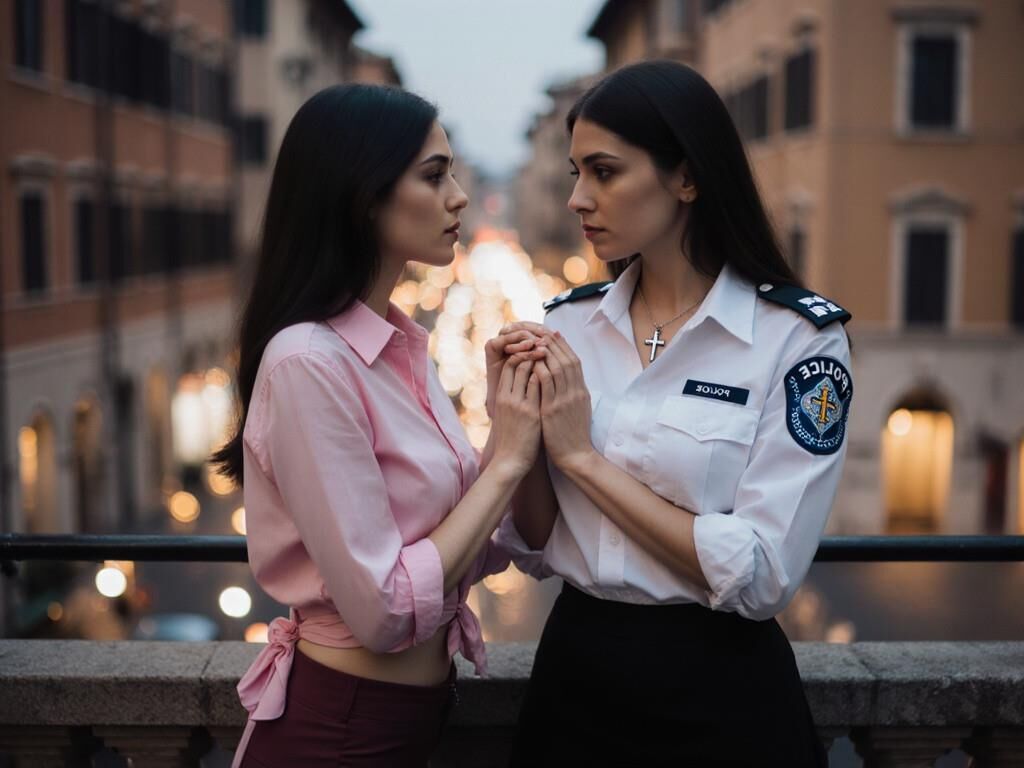 Lust in einheitlicher Prostitution und der Bürgerwehr in Rom
