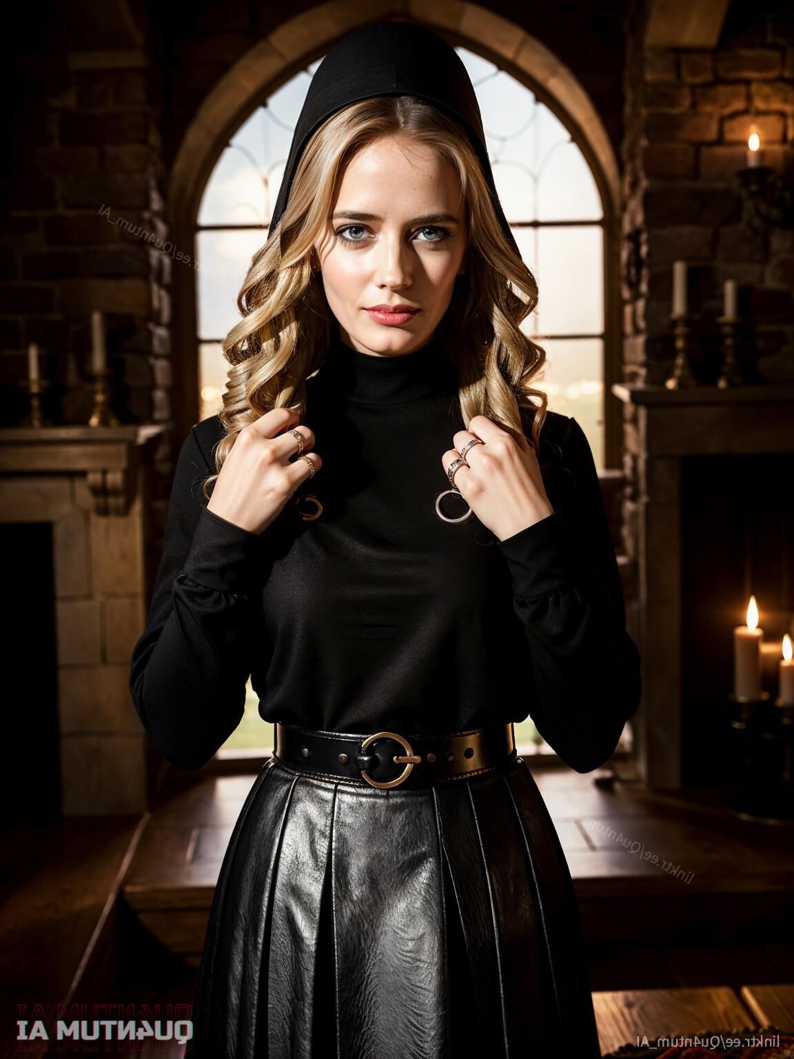 AI Eva Green # Gothic Nun Horror Vesper Casino Royale Dreadful