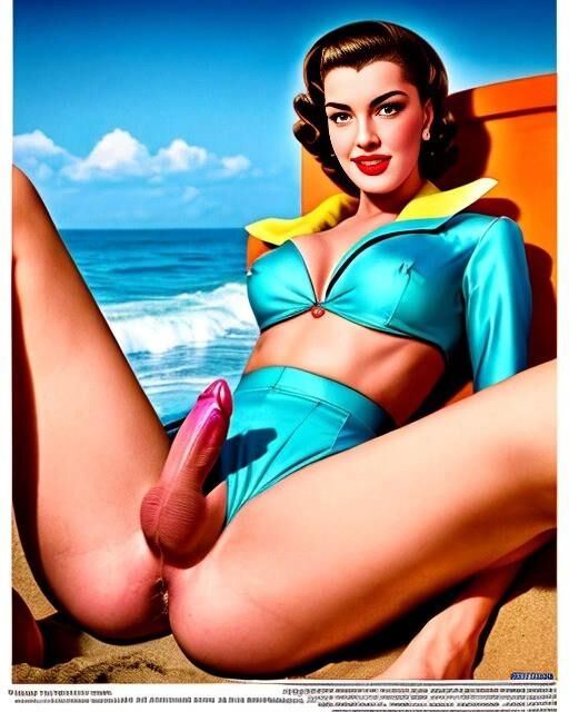 Strandplakat s trans