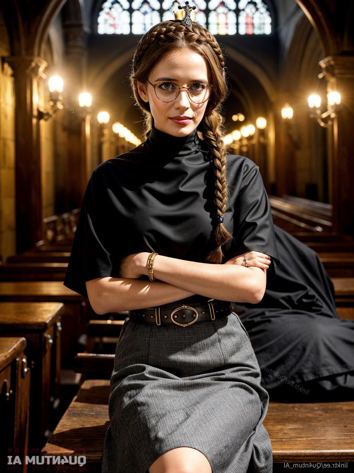 AI Eva Green # Gothic Nun Horror Vesper Casino Royale Dreadful