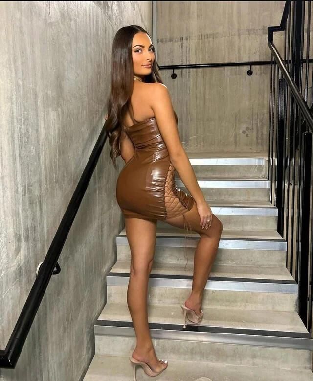 Lederkleid