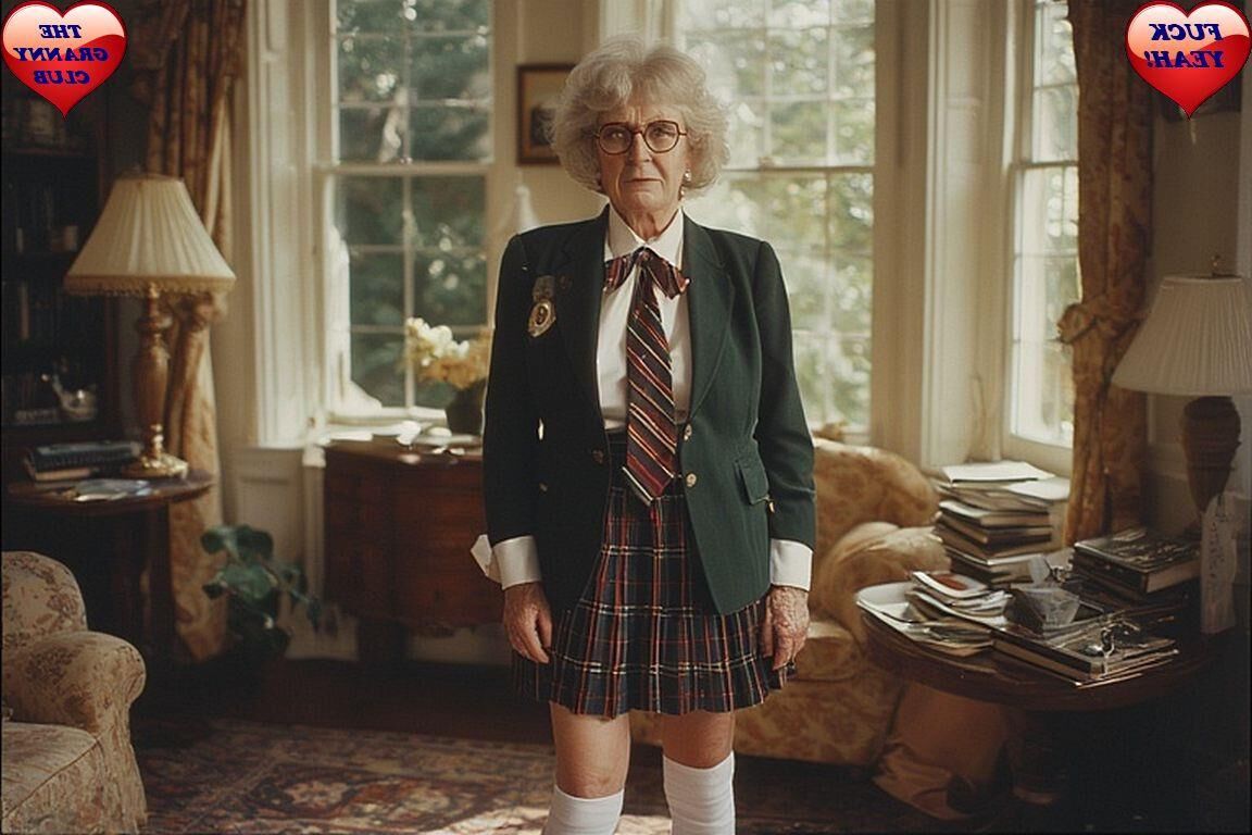 FUCK YEAH!.... Grannies Back At School