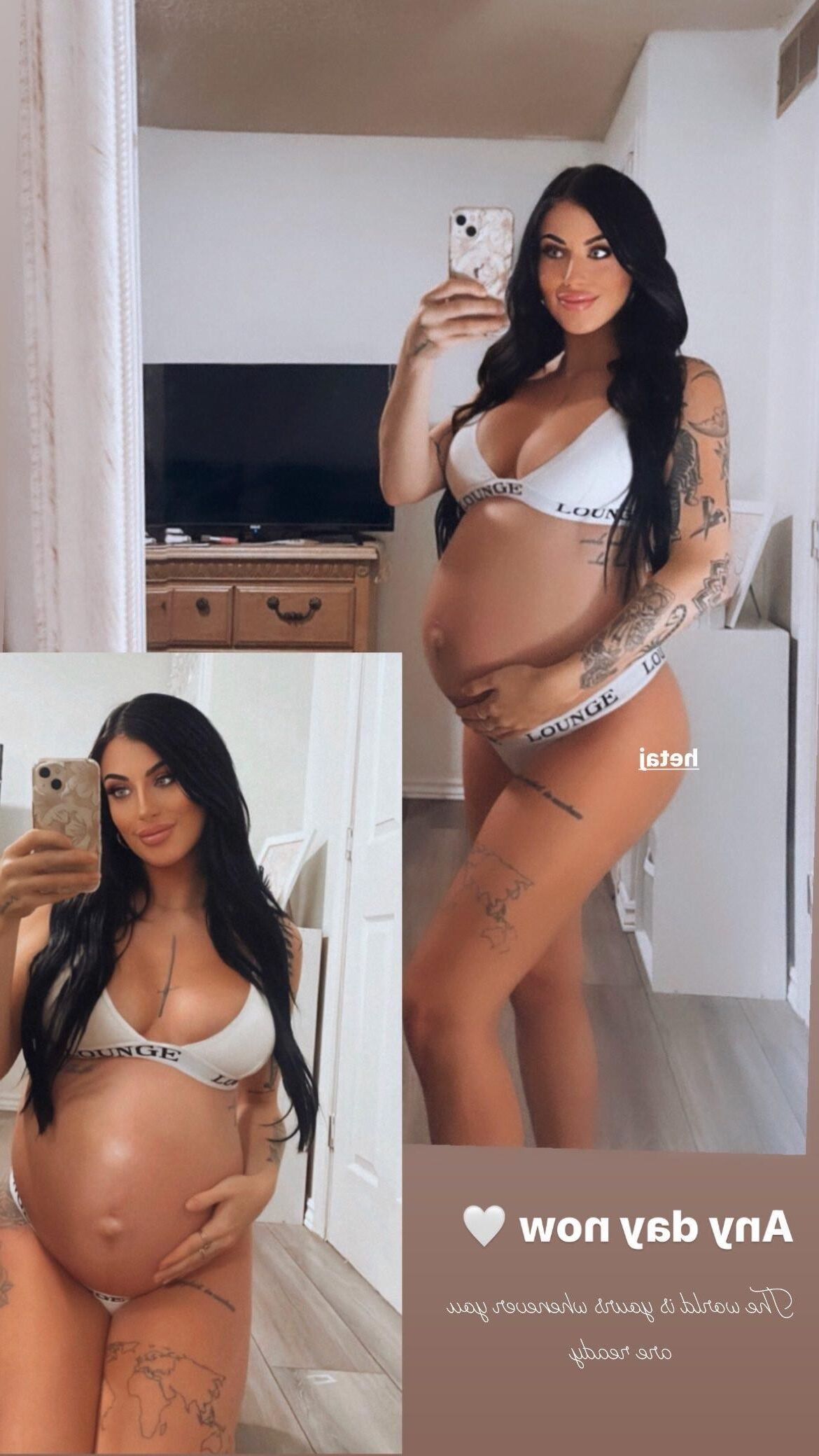MILF Hoe Katie Has A GODLY Ass (Pregnant)