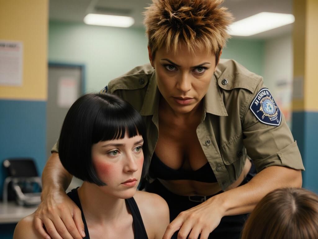 Lust in Uniform den Zuhälter und die Polizeiwomen