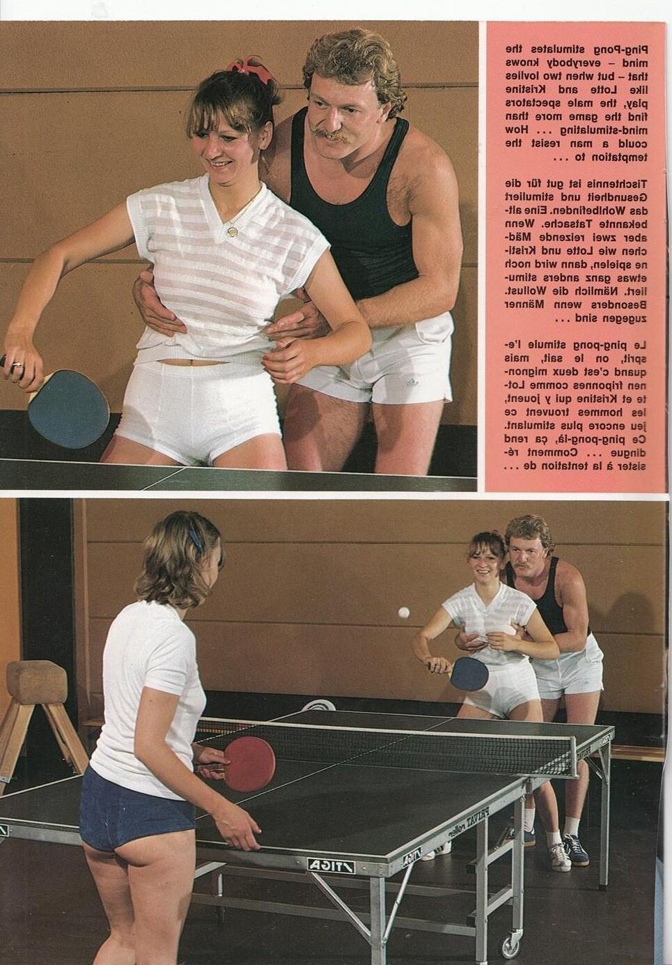 Retro sportliches Training gekürzt