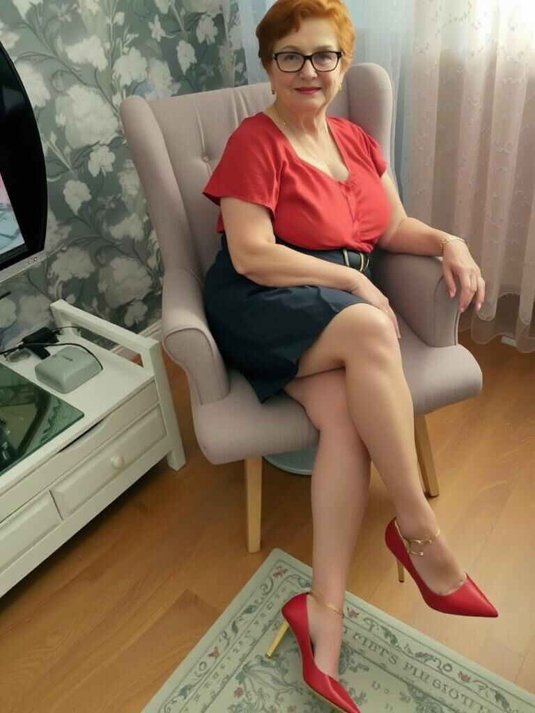 AI collection mature granny