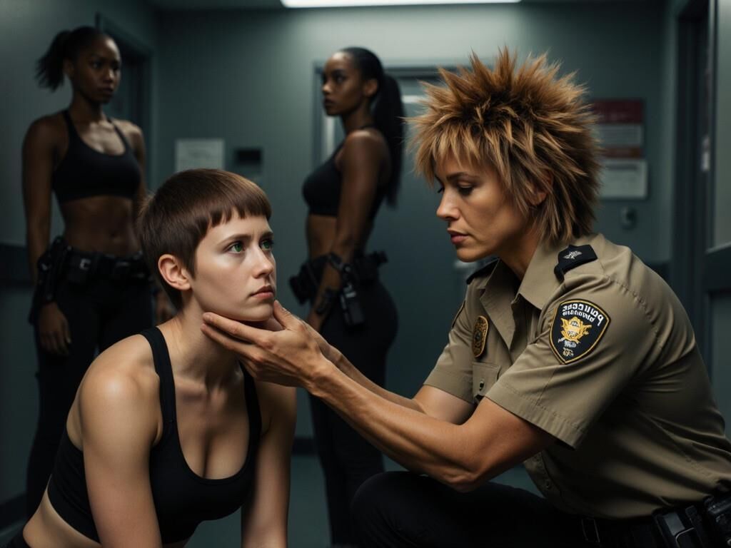 Lust in Uniform den Zuhälter und die Polizeiwomen