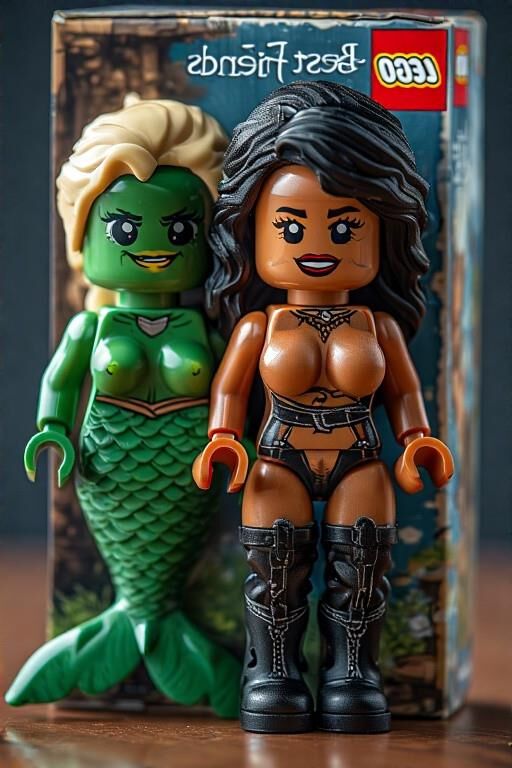 LEGO NSFW Imagined Box Sets: "Beste Freunde"