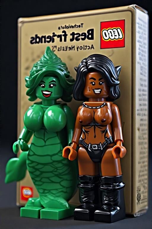 LEGO NSFW Imagined Box Sets: "Beste Freunde"