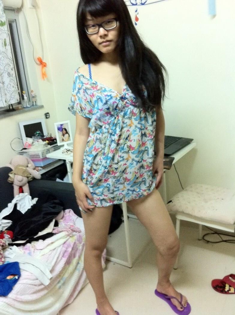 Nerd chinês coed mei