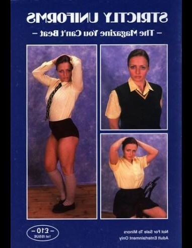Strictly Uniform Spanking Magazine covers