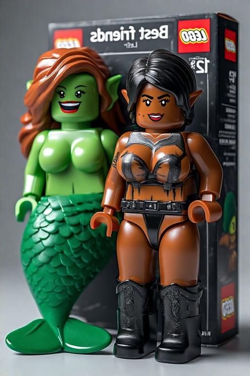 LEGO NSFW Imagined Box Sets: "Beste Freunde"