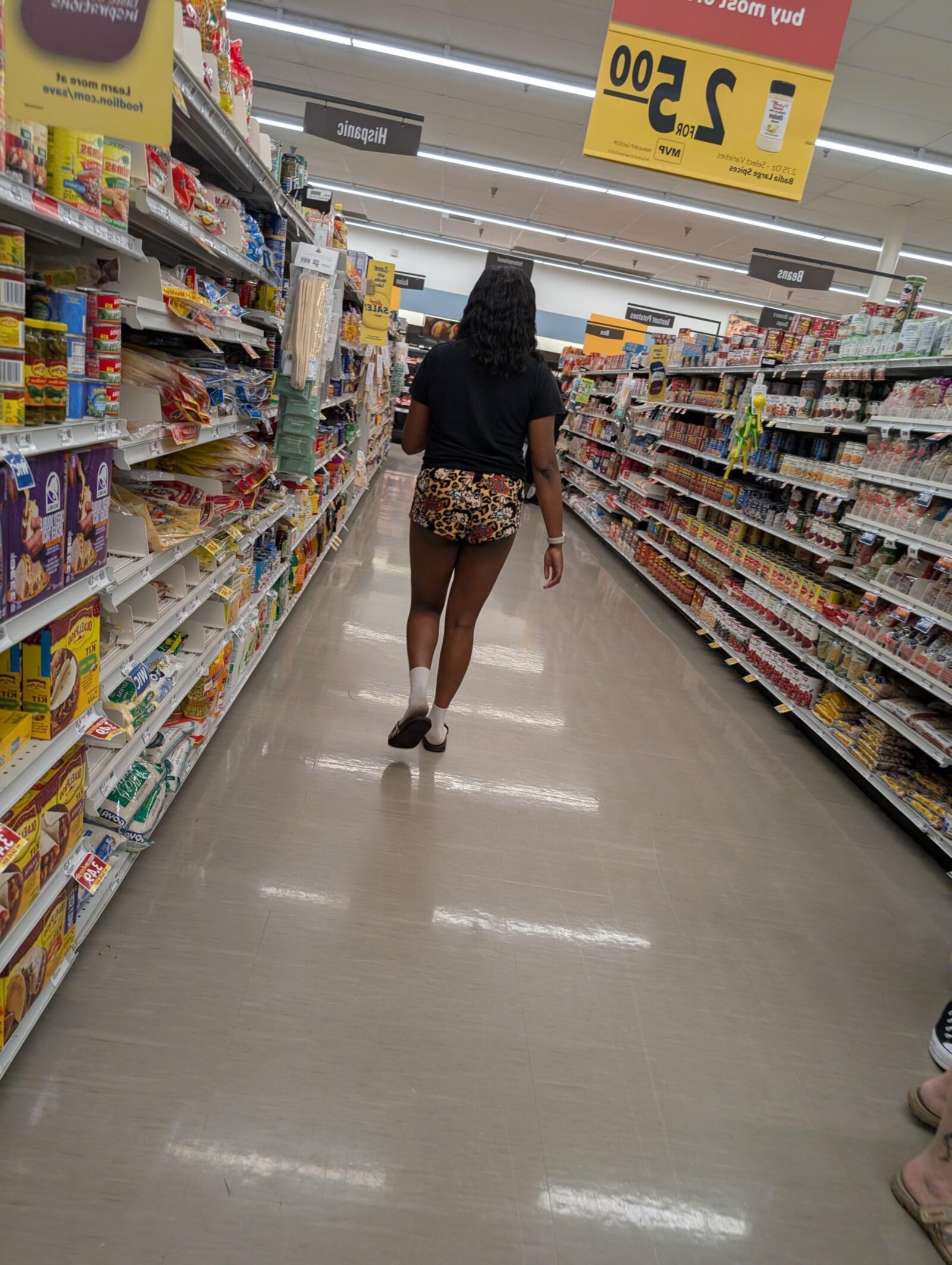 Ebony Shopper Arsch