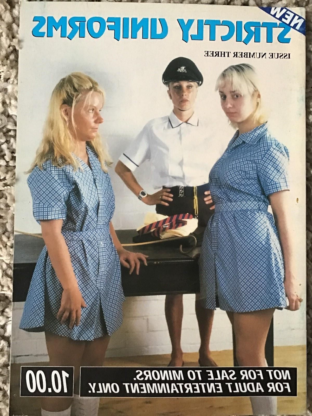 Strictly Uniform Spanking Magazine covers