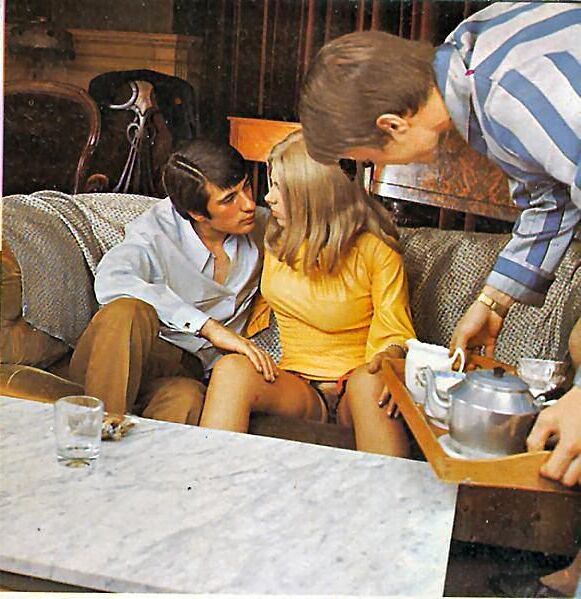 Tropfen Retro -Magazine