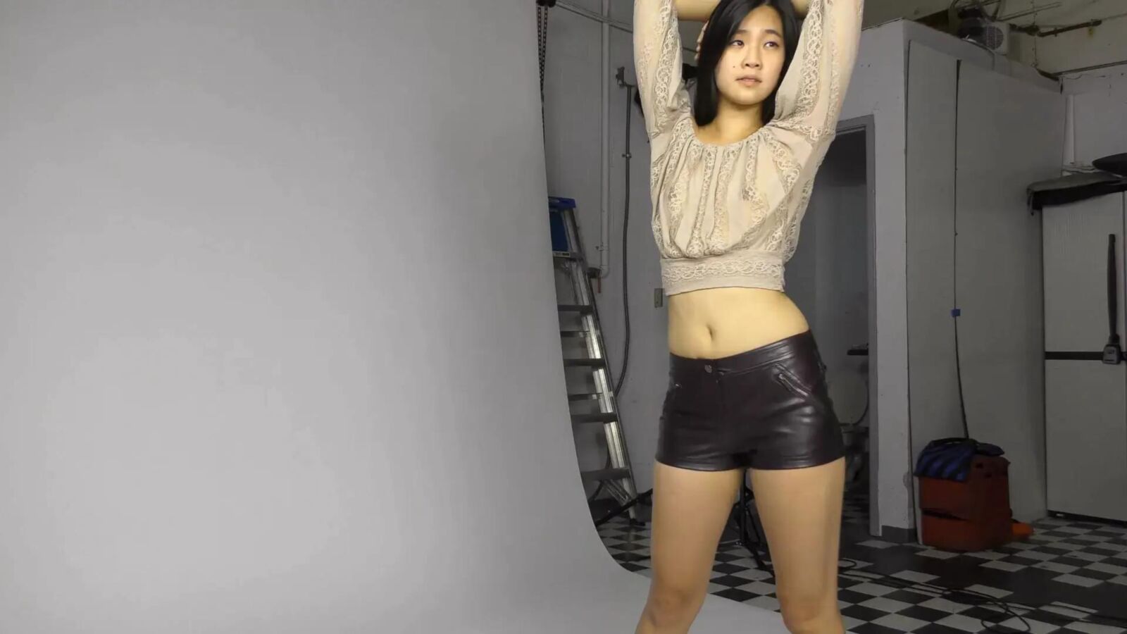Modelo coreano angelical