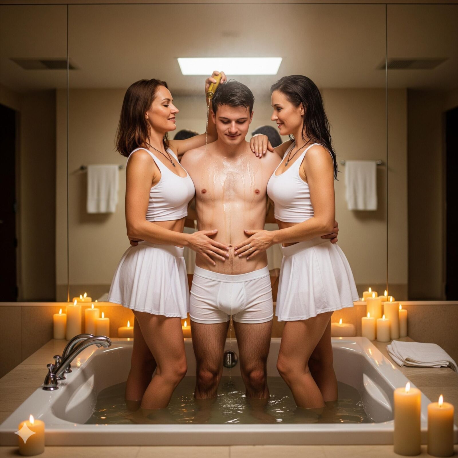 Badezimmerspaß