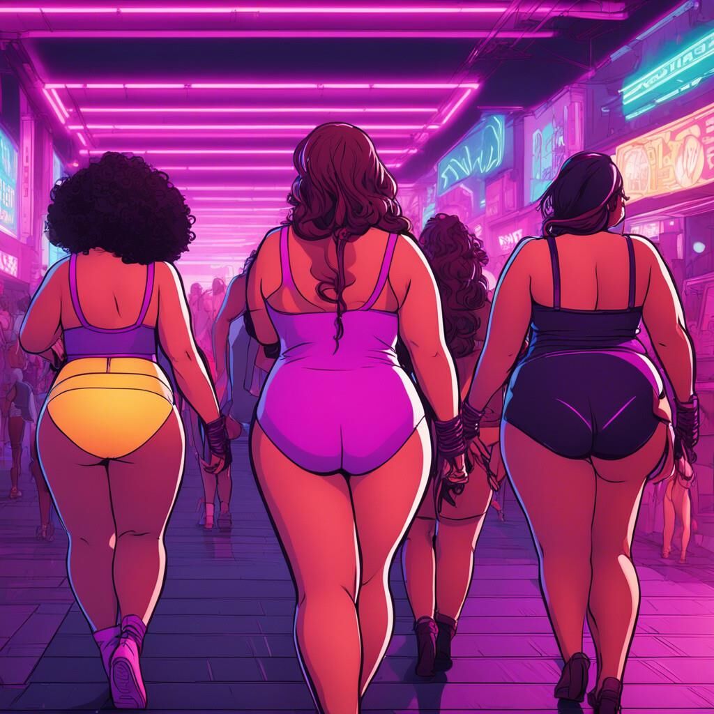 BBW AI Art