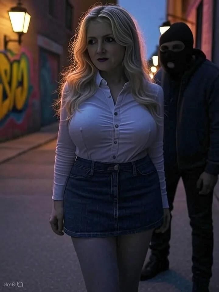 Marie in Schwierigkeiten necken
