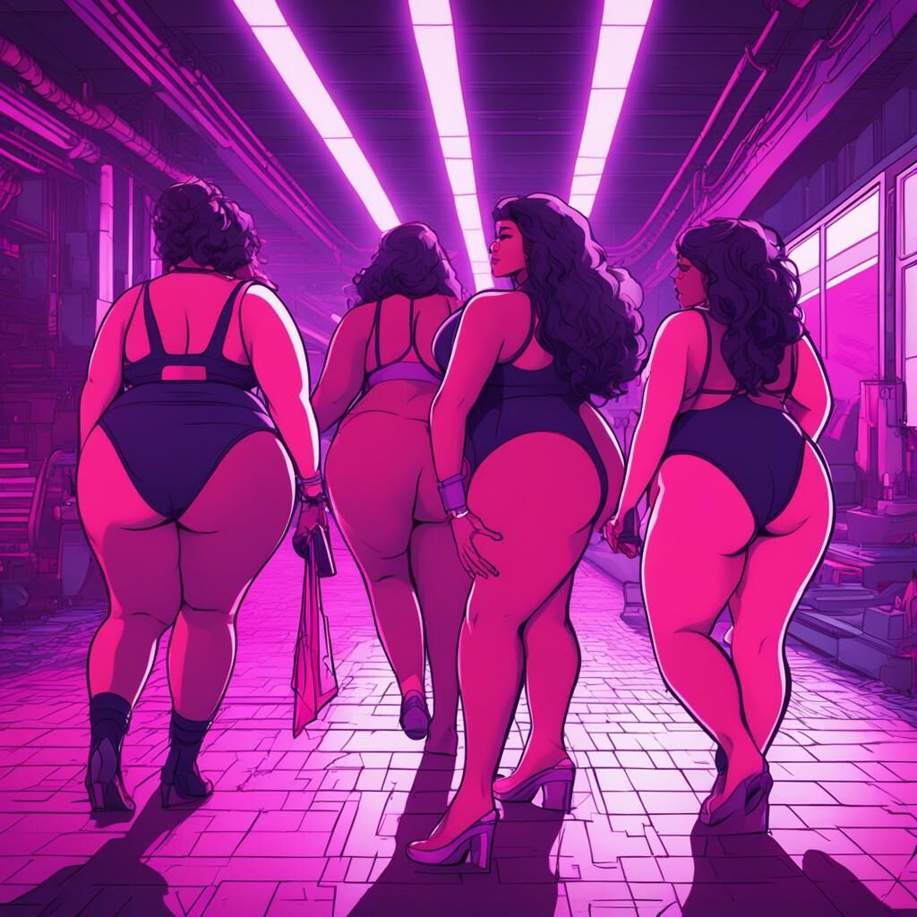 BBW AI Art