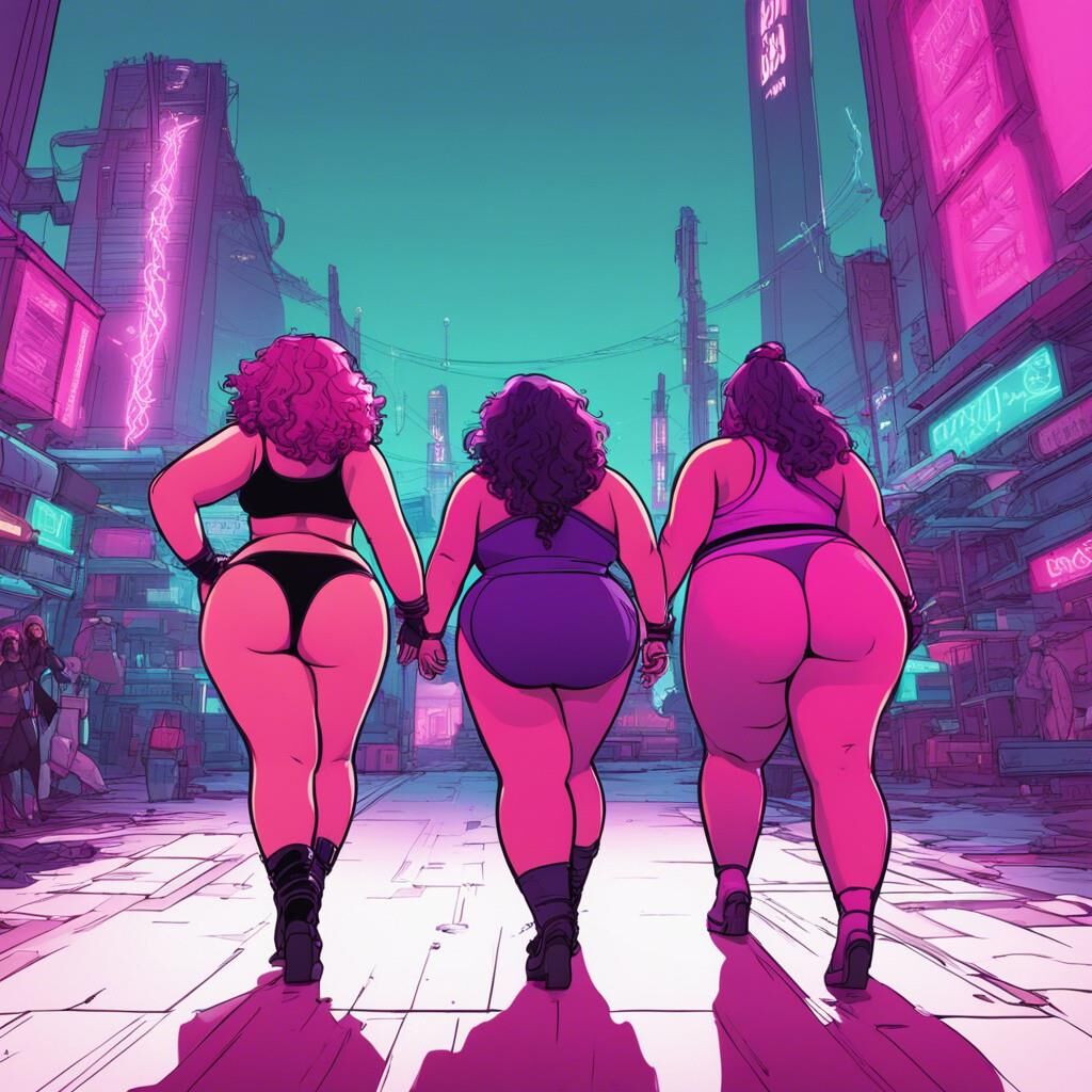 BBW AI Art