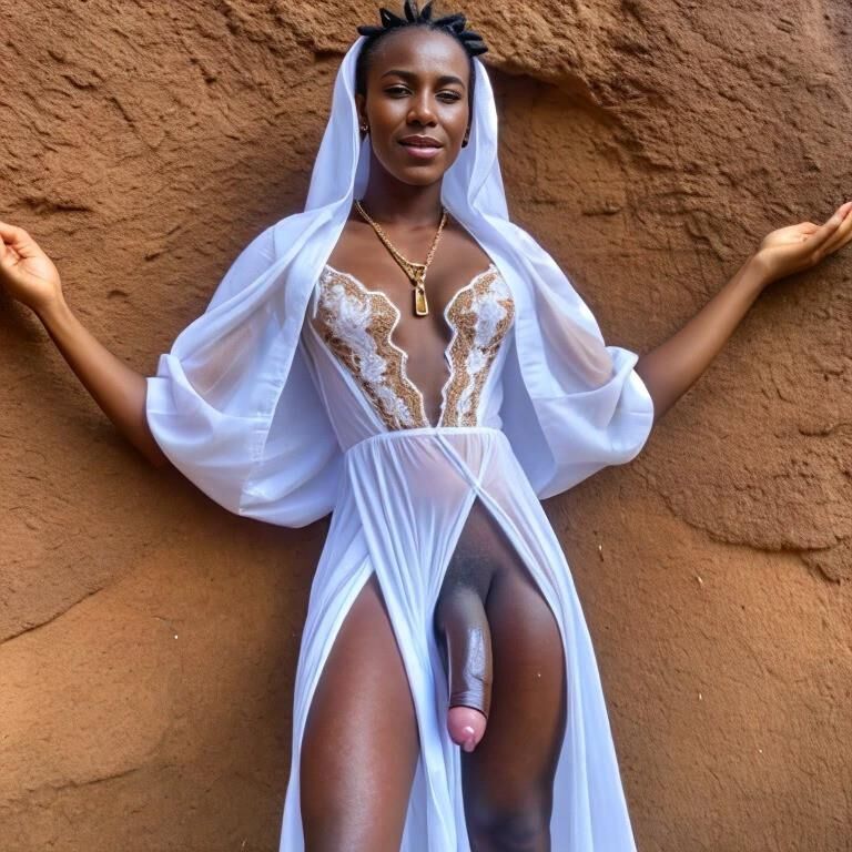 Afrikanischer Stamm trans