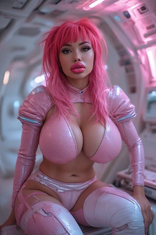 D themenhaftyhurricane Art (Space Android Bimbos)