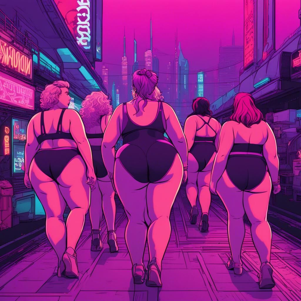 BBW AI Art
